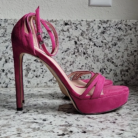 Stuart Weitzman Whichway stiletto platform sandals - Picture 2 of 11